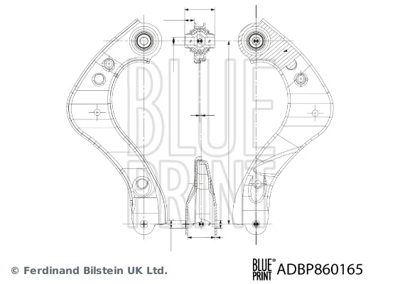 Control/Trailing Arm, wheel suspension